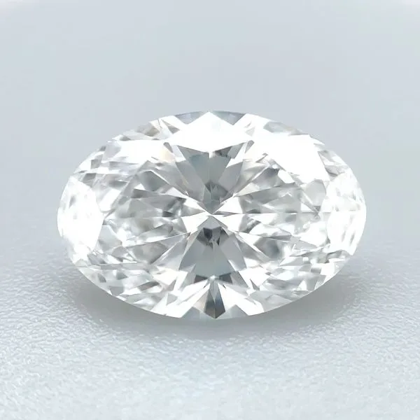 2.57 Ct Oval Lab Grown Diamond D Color VVS2 Clarity - GIA Franzetti Jewelers Austin, TX