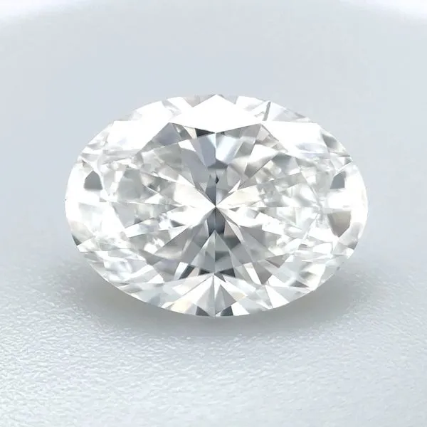 3.01 Ct Oval Lab Grown Diamond D Color VVS2 Clarity - IGI Franzetti Jewelers Austin, TX