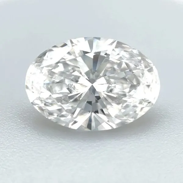 3.09 Ct Oval Lab Grown Diamond D Color VVS2 Clarity - IGI Franzetti Jewelers Austin, TX