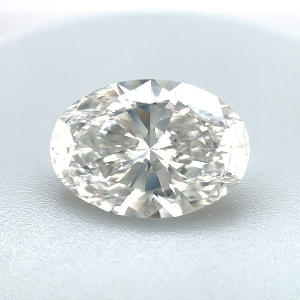 4.08 Ct Oval Lab Grown Diamond F Color VVS2 Clarity - IGI Image 5 Franzetti Jewelers Austin, TX