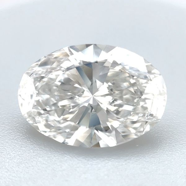 4.08 Ct Oval Lab Grown Diamond F Color VVS2 Clarity - IGI Franzetti Jewelers Austin, TX