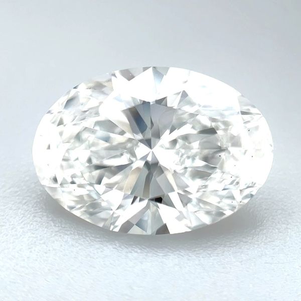 3.55 Ct Oval Lab Grown Diamond E Color VVS2 Clarity - IGI Franzetti Jewelers Austin, TX