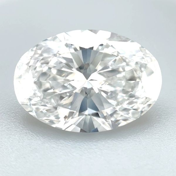 5.05 Ct Oval Lab Grown Diamond D Color VVS2 Clarity - IGI Franzetti Jewelers Austin, TX