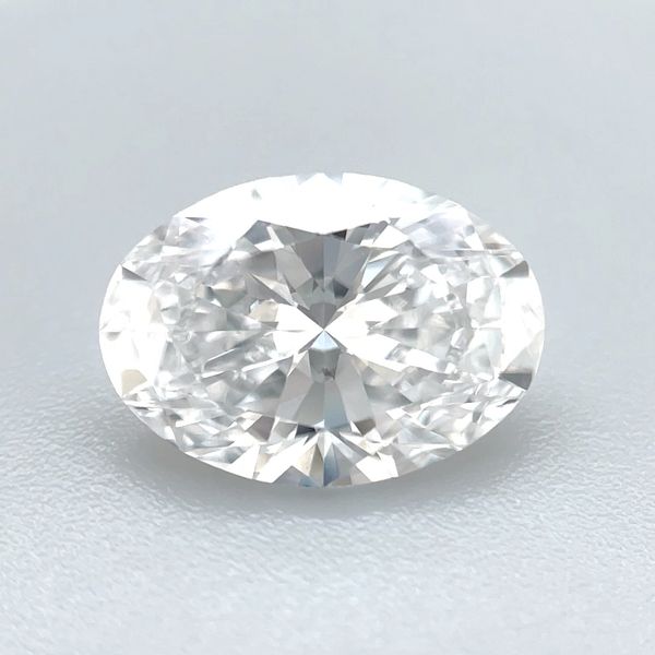 2.53 Ct Oval Lab Grown Diamond D Color VVS2 Clarity - IGI Franzetti Jewelers Austin, TX