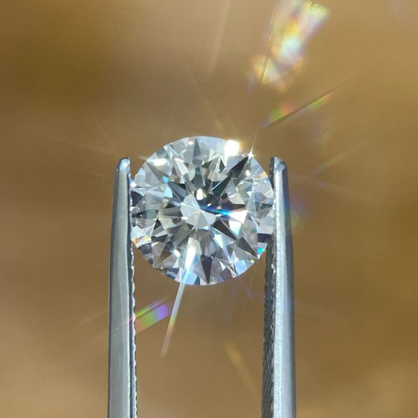 2.08 Ct Round Lab Grown Diamond D Color VVS2 Clarity - IGI Image 3 Franzetti Jewelers Austin, TX