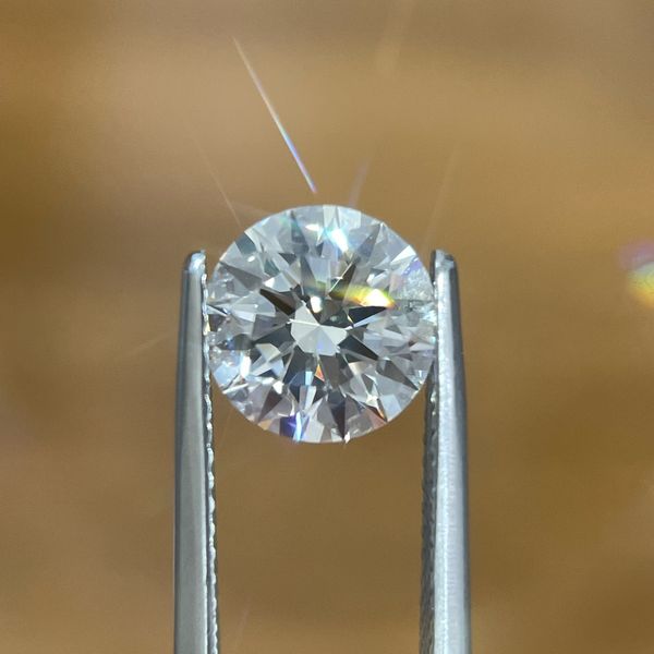 2.10 Ct Round Lab Grown Diamond D Color VVS2 Clarity - IGI Image 3 Franzetti Jewelers Austin, TX