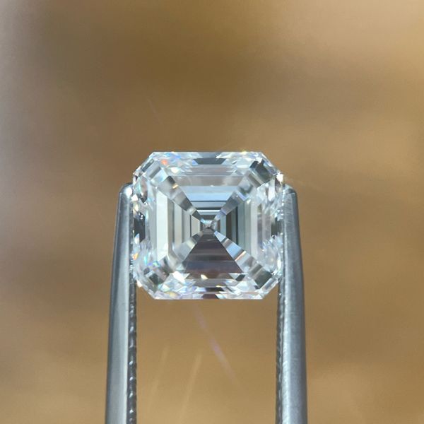 3.08 Ct Asscher Cut Lab Grown Diamond E Color VVS2 Clarity - IGI Image 3 Franzetti Jewelers Austin, TX