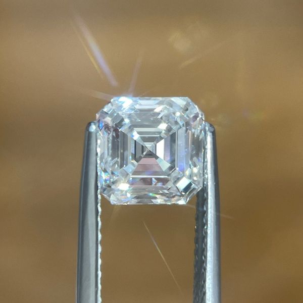 2.59 Ct Asscher Cut Lab Grown Diamond E Color VVS2 Clarity - GIA Image 3 Franzetti Jewelers Austin, TX