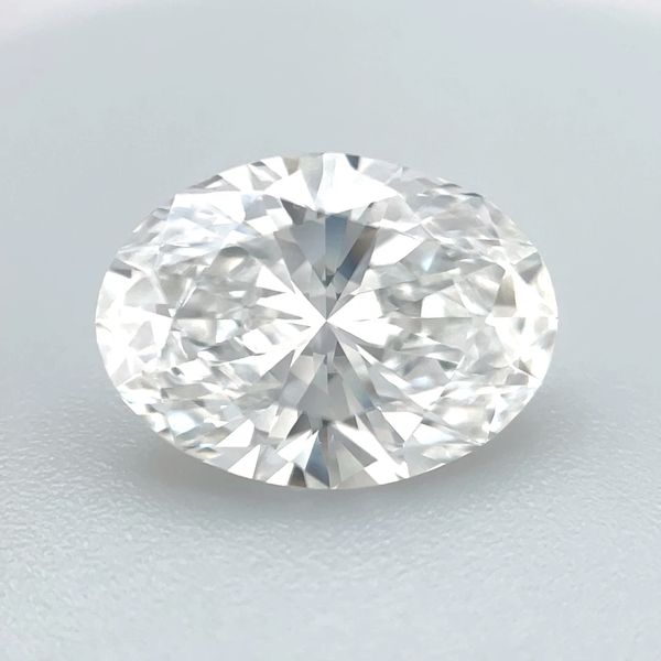 3.10 Ct Oval Lab Grown Diamond D Color VVS2 Clarity - IGI Franzetti Jewelers Austin, TX