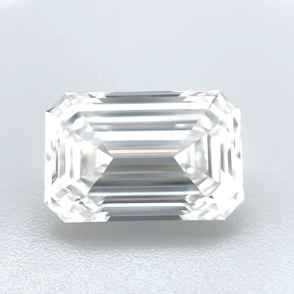 3.44 Ct Emerald Cut Lab Grown Diamond E Color VVS1 Clarity - IGI Franzetti Jewelers Austin, TX