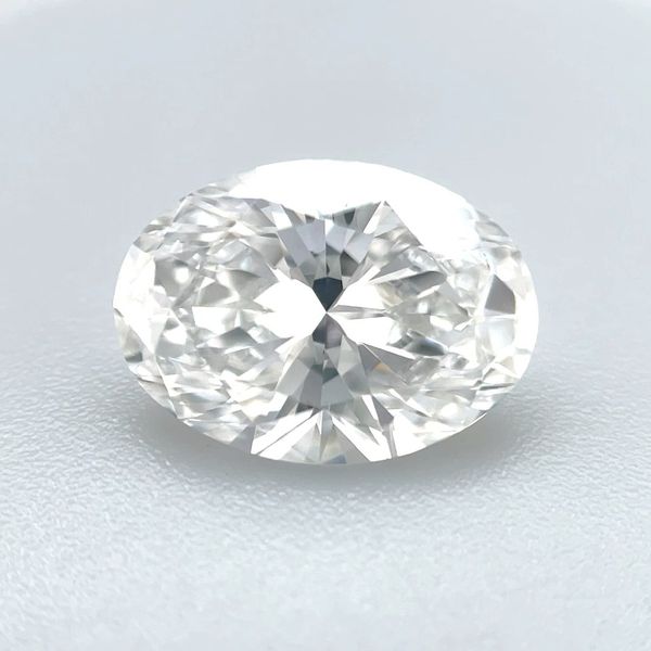 2.57 Ct Oval Lab Grown Diamond D Color VVS2 Clarity - IGI Franzetti Jewelers Austin, TX