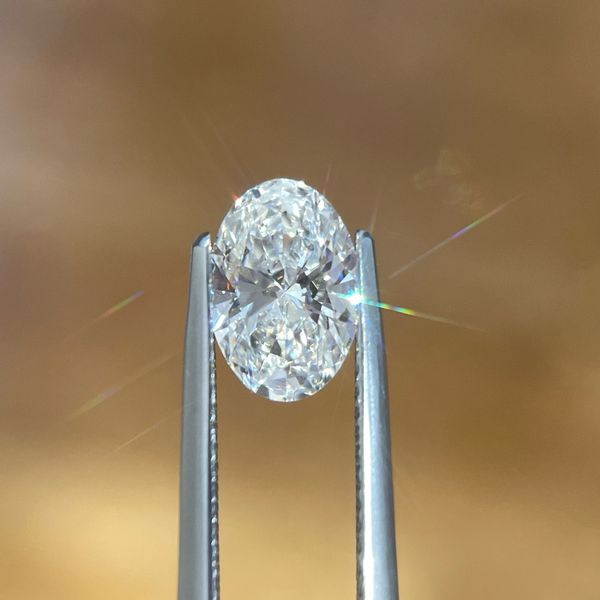 1.59 Ct Oval Lab Grown Diamond D Color VVS1 Clarity - IGI Image 3 Franzetti Jewelers Austin, TX