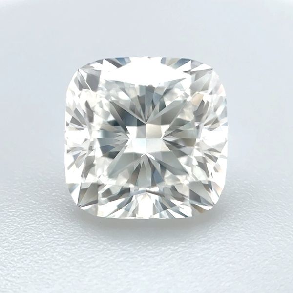 3.10 Ct Square Cushion Lab Grown Diamond D Color VVS2 Clarity - IGI Franzetti Jewelers Austin, TX