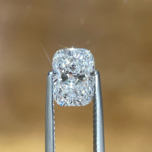 2.08 Ct Elongated Cushion Lab Grown Diamond D Color VVS2 Clarity - IGI Image 4 Franzetti Jewelers Austin, TX