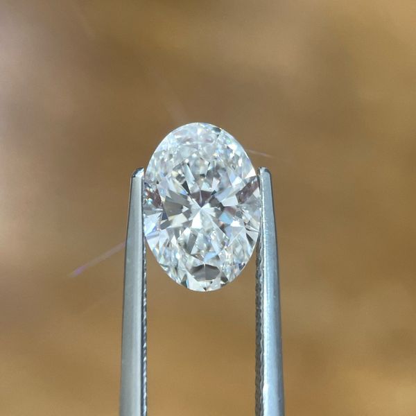 2.59 Ct Oval Lab Grown Diamond E Color VVS2 Clarity - IGI Image 4 Franzetti Jewelers Austin, TX