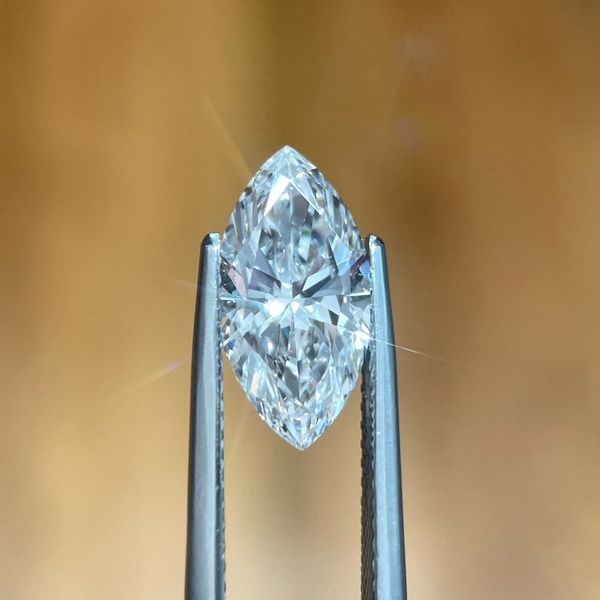 2.53 Ct Marquise Lab Grown Diamond D Color VVS2 Clarity - IGI Image 4 Franzetti Jewelers Austin, TX