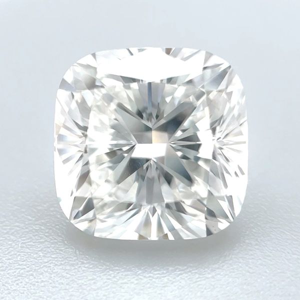 4.05 Ct Square Cushion Lab Grown Diamond E Color VVS2 Clarity - IGI Franzetti Jewelers Austin, TX