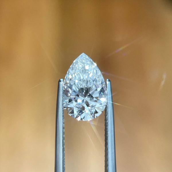 2.52 Ct Pear Lab Grown Diamond D Color VVS2 Clarity - IGI Image 4 Franzetti Jewelers Austin, TX