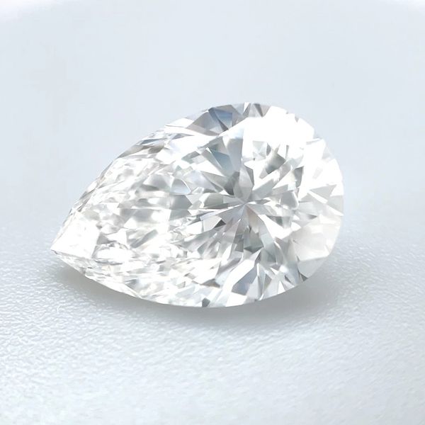 2.52 Ct Pear Lab Grown Diamond D Color VVS2 Clarity - IGI Franzetti Jewelers Austin, TX
