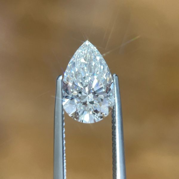 2.50 Ct Pear Lab Grown Diamond E Color VVS2 Clarity - IGI Image 4 Franzetti Jewelers Austin, TX