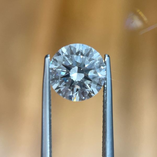 3.09 Ct Round Lab Grown Diamond D Color VVS2 Clarity - IGI Image 4 Franzetti Jewelers Austin, TX