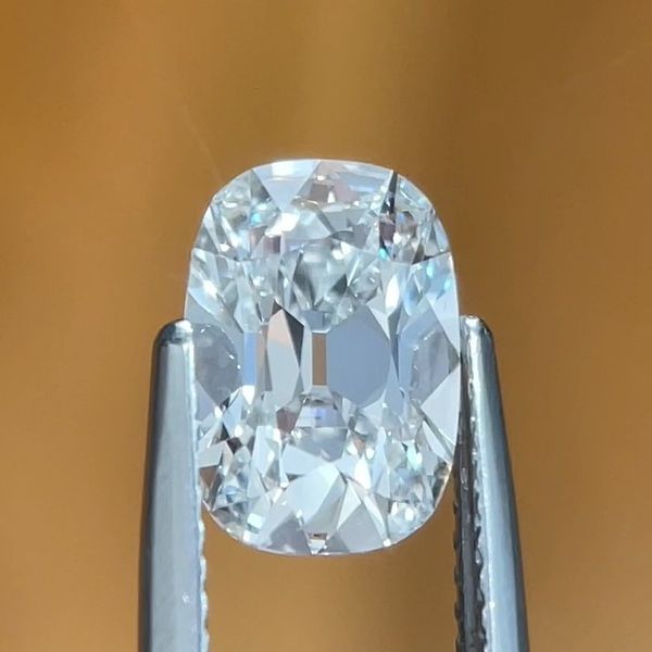 2.19 Ct Elongated Old Mine Cushion Lab Grown Diamond E Color VS1 Clarity - IGI Image 4 Franzetti Jewelers Austin, TX