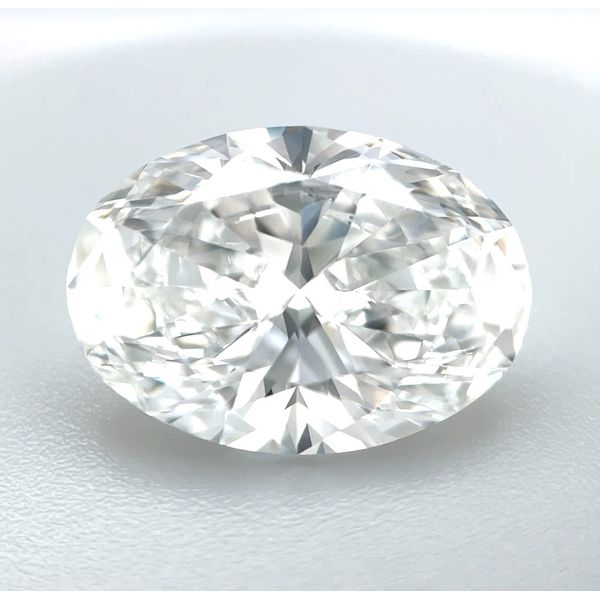 5.05 Ct Oval Lab Grown Diamond D Color VVS2 Clarity - IGI Franzetti Jewelers Austin, TX