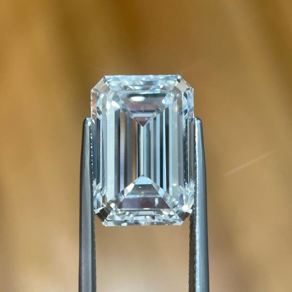 10.36 Ct Emerald Cut Lab Grown Diamond E Color VVS2 Clarity - IGI Image 4 Franzetti Jewelers Austin, TX