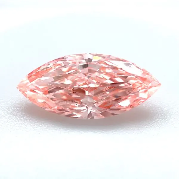4.37 Ct Marquise Fancy Pink Lab Grown Diamond VS1 Clarity - IGI Franzetti Jewelers Austin, TX