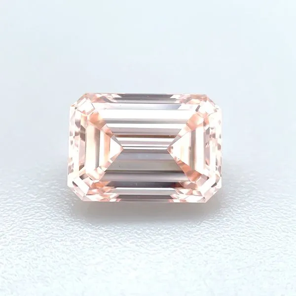 1.58 Ct Emerald Cut Fancy Pink Lab Grown Diamond VS1 Clarity - IGI Franzetti Jewelers Austin, TX
