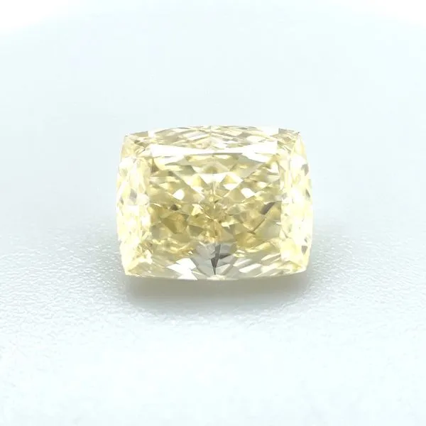 2.19 Ct Elongated Cushion Fancy Yellow Lab Grown Diamond VS1 Clarity - IGI Franzetti Jewelers Austin, TX