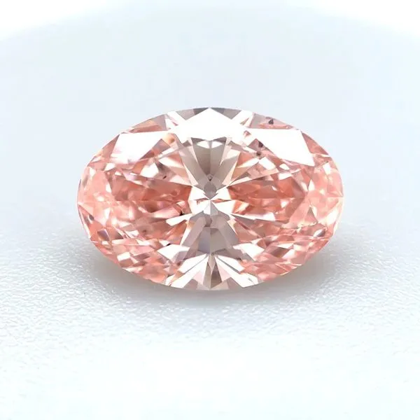 2.57 Ct Oval Fancy Pink Lab Grown Diamond SI1 Clarity - IGI Franzetti Jewelers Austin, TX