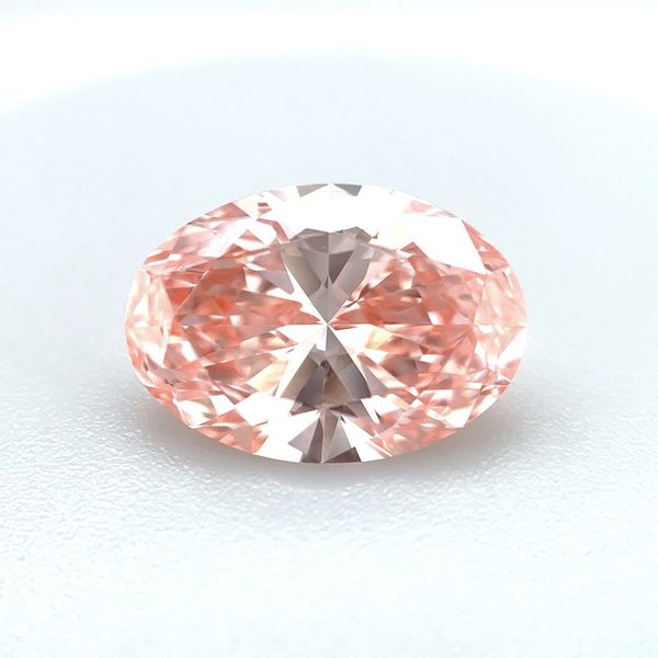 2.97 Ct Oval Fancy Vivid Pink Lab Grown Diamond VVS2 Clarity - IGI Image 5 Franzetti Jewelers Austin, TX