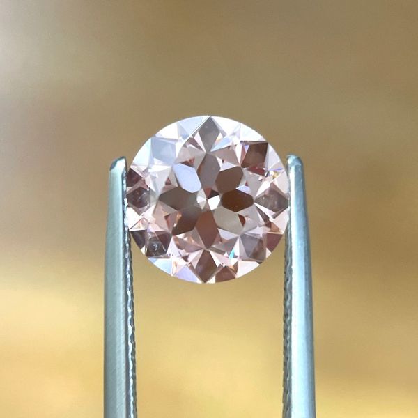 2.39 Ct Round Euro Fancy Vivid Pink Lab Grown Diamond VVS2 Clarity - IGI Image 4 Franzetti Jewelers Austin, TX