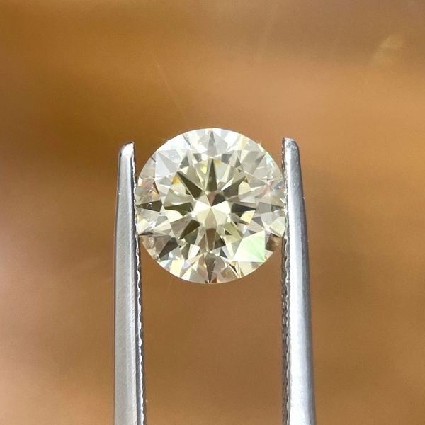 2.00 Ct Round Fancy Light Yellow Lab Grown Diamond VVS2 Clarity - IGI Image 4 Franzetti Jewelers Austin, TX
