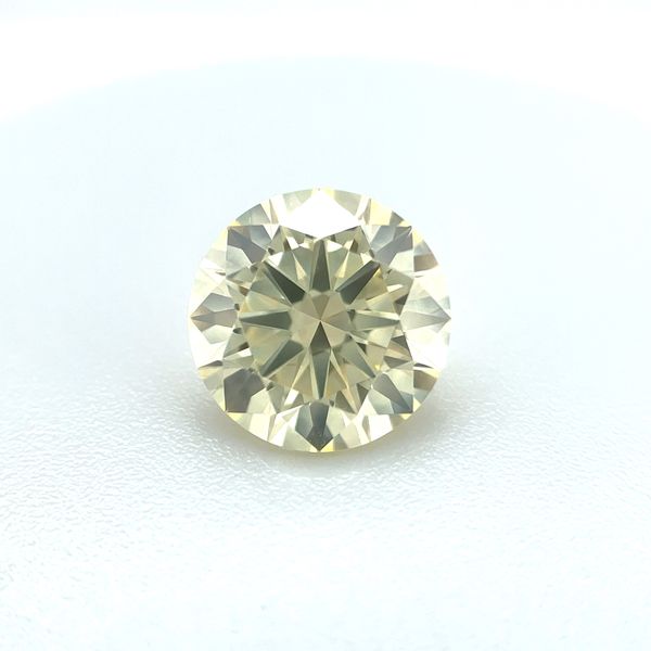 2.00 Ct Round Fancy Light Yellow Lab Grown Diamond VVS2 Clarity - IGI Image 5 Franzetti Jewelers Austin, TX