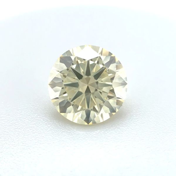 2.00 Ct Round Fancy Light Yellow Lab Grown Diamond VVS2 Clarity - IGI Franzetti Jewelers Austin, TX