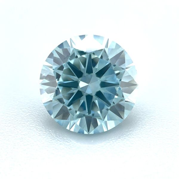 2.20 Ct Round Fancy Blue Lab Grown Diamond VVS2 Clarity - IGI Franzetti Jewelers Austin, TX