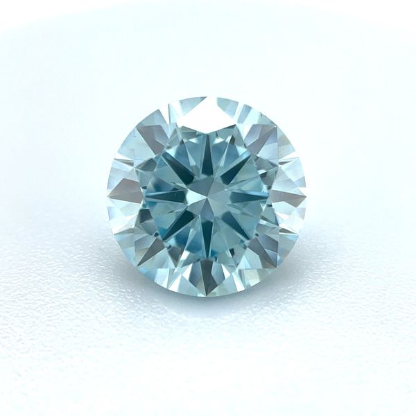 2.02 Ct Round Fancy Greenish Blue Lab Grown Diamond VS1 Clarity - IGI Image 5 Franzetti Jewelers Austin, TX