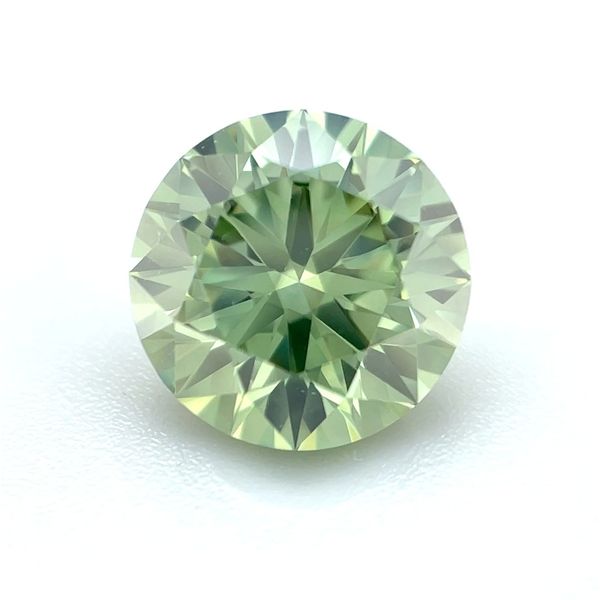 2.31 Ct Round Fancy Vivid Green Lab Grown Diamond VVS1 Clarity - IGI Image 5 Franzetti Jewelers Austin, TX