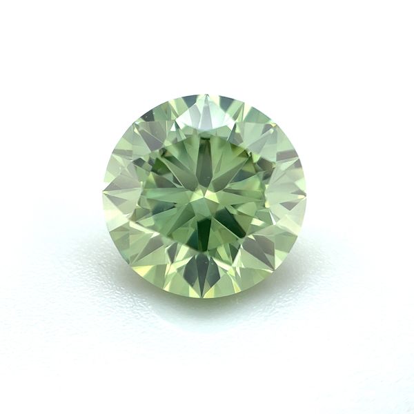 2.31 Ct Round Fancy Vivid Green Lab Grown Diamond VVS1 Clarity - IGI Franzetti Jewelers Austin, TX