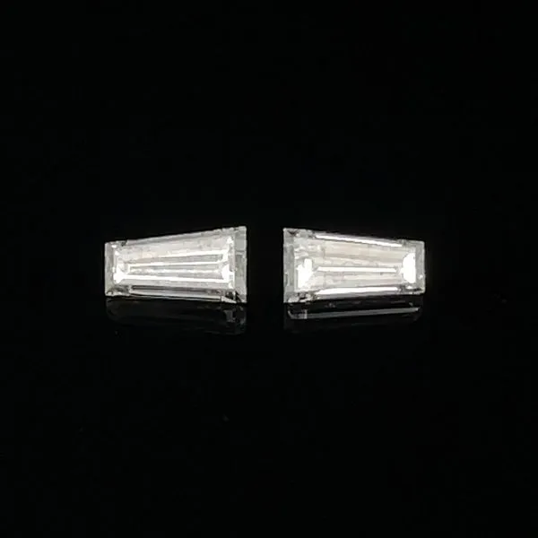 0.54 CTW Matched Pair of Trapered Baguette Cut Lab Grown Diamonds DEF VS1 Image 3 Franzetti Jewelers Austin, TX