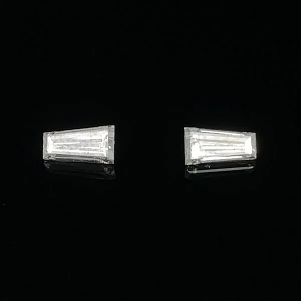 0.54 CTW Matched Pair of Trapered Baguette Cut Lab Grown Diamonds DEF VS1 Franzetti Jewelers Austin, TX