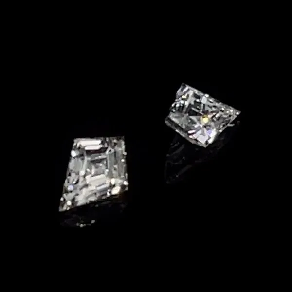 0.60 CTW Matched Pair of Kite Cut Lab Grown Diamonds D-E-F VS1-VS2 Image 3 Franzetti Jewelers Austin, TX