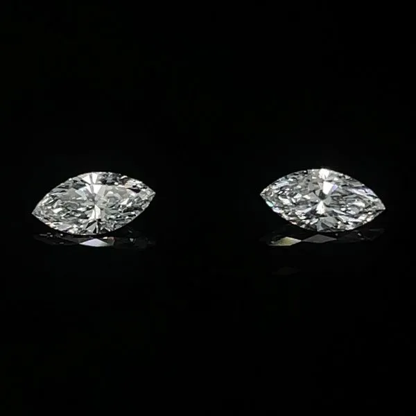 0.49 CTW Matched Pair of Marquise Lab Grown Diamonds D-E-F VS1-VS2 Franzetti Jewelers Austin, TX