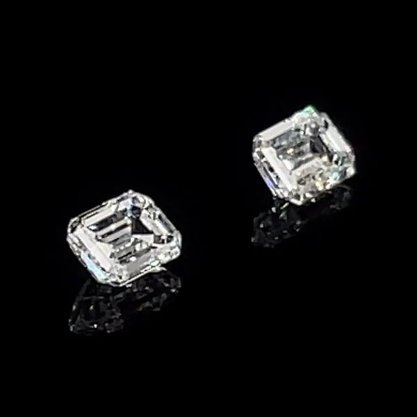 0.52 CTW Matched Pair of Emerald Cut Lab Grown Diamonds D-G VS1-VS2 Image 4 Franzetti Jewelers Austin, TX