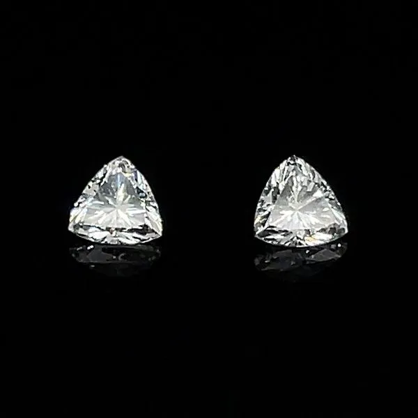 0.61 CTW Matched Pair of Trilliant Lab Grown Diamonds D-E-F VS1-VS2 Image 3 Franzetti Jewelers Austin, TX