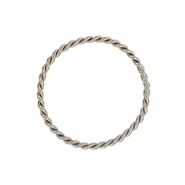 14KW Gold 1.25 mm Handmade Twisted Wire Band Image 2 Franzetti Jewelers Austin, TX