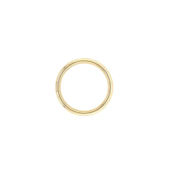 14K Yellow Gold 2.5 MM Half Round Comfort Fit Band Image 5 Franzetti Jewelers Austin, TX