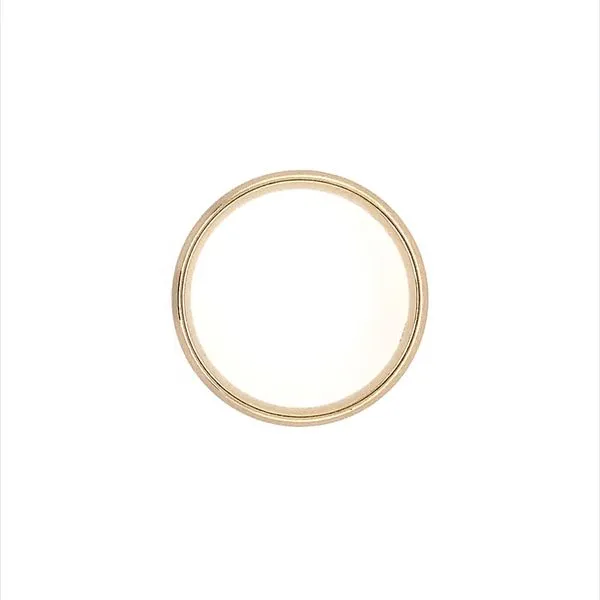14KY Gold 6 MM Half Round Comfort Fit Light Band Image 3 Franzetti Jewelers Austin, TX